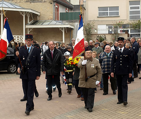 Cérémonie du 11 Novembre - Chigny les Roses