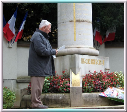 M. Naudet, représentant des Anciens Combattants