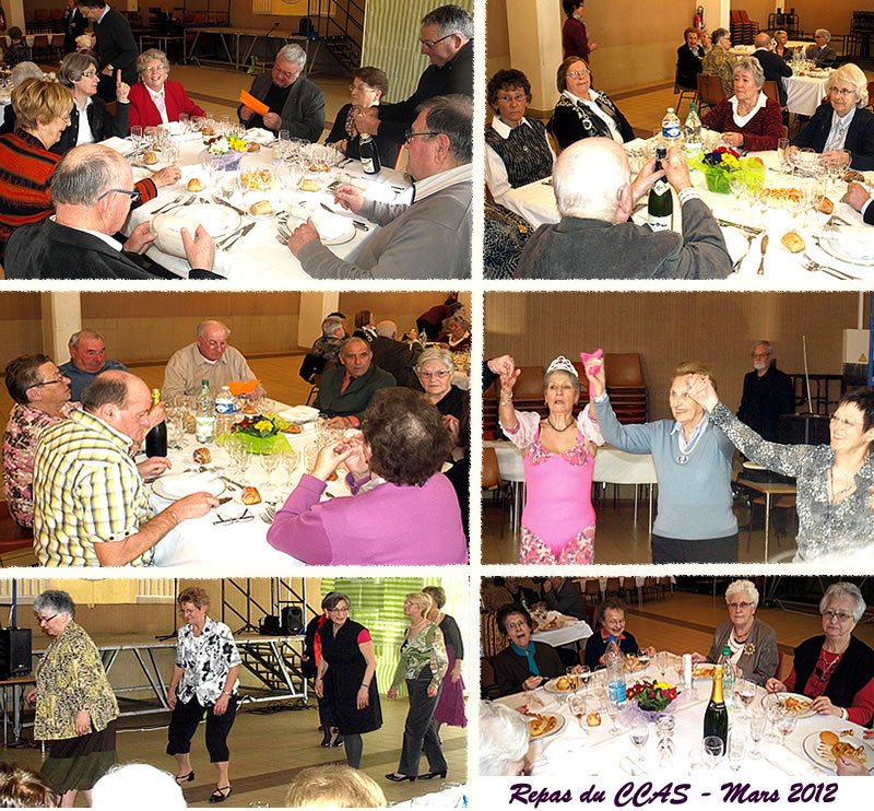 Repas du C.C.A.S - Mars 2012
