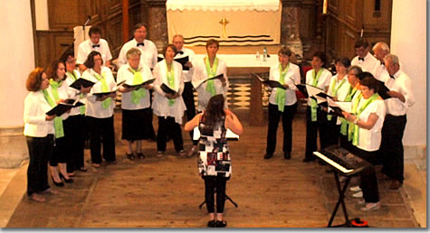 Concert de la Choralde Chigny les Roses et Villeneuve sur Bellot