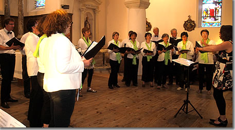 Concert de la Choralde Chigny les Roses et Villeneuve sur Bellot