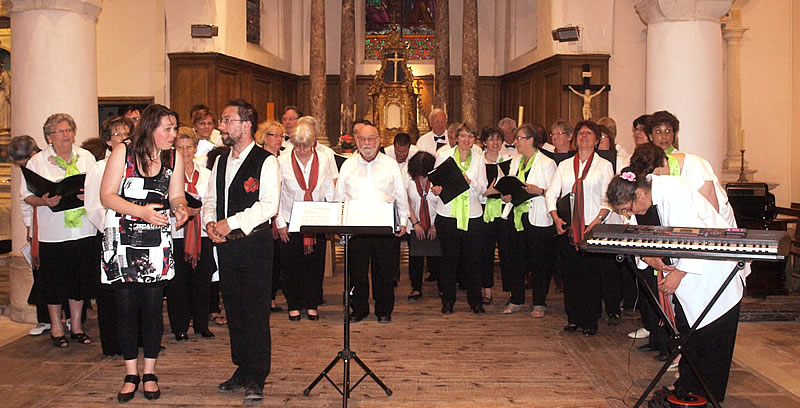 Concert de la Choralde Chigny les Roses et Villeneuve sur Bellot