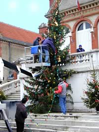 Le sapin , place Pommery