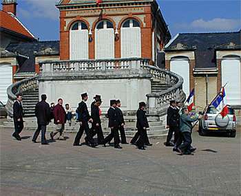 Départ du cortège