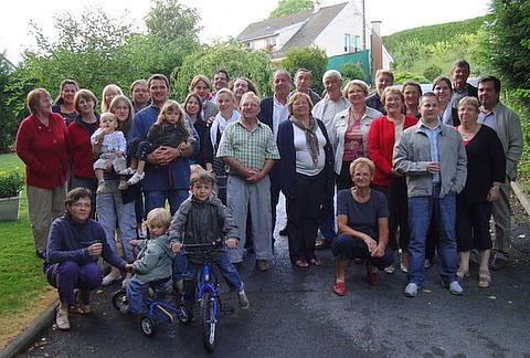 Les participants. Quartier Pissottes et Moulin