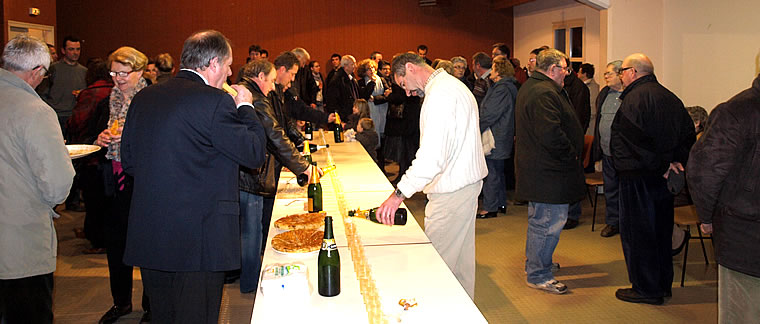 Vin d'honneur et galette des rois