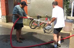 Lavage des VTT